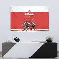 Canada Hockey Tapestry Maple Leaf Northern Pride