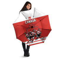 Canada Hockey Umbrella Maple Leaf Northern Pride