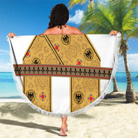 Holy Roman Emperor Costume Beach Blanket Eagle Sable