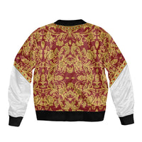 Holy Roman Emperor Costume Bomber Jacket Eagle Sable