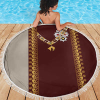 Holy Roman Emperor Costume Beach Blanket