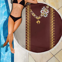 Holy Roman Emperor Costume Beach Blanket