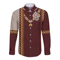 Holy Roman Emperor Costume Long Sleeve Button Shirt