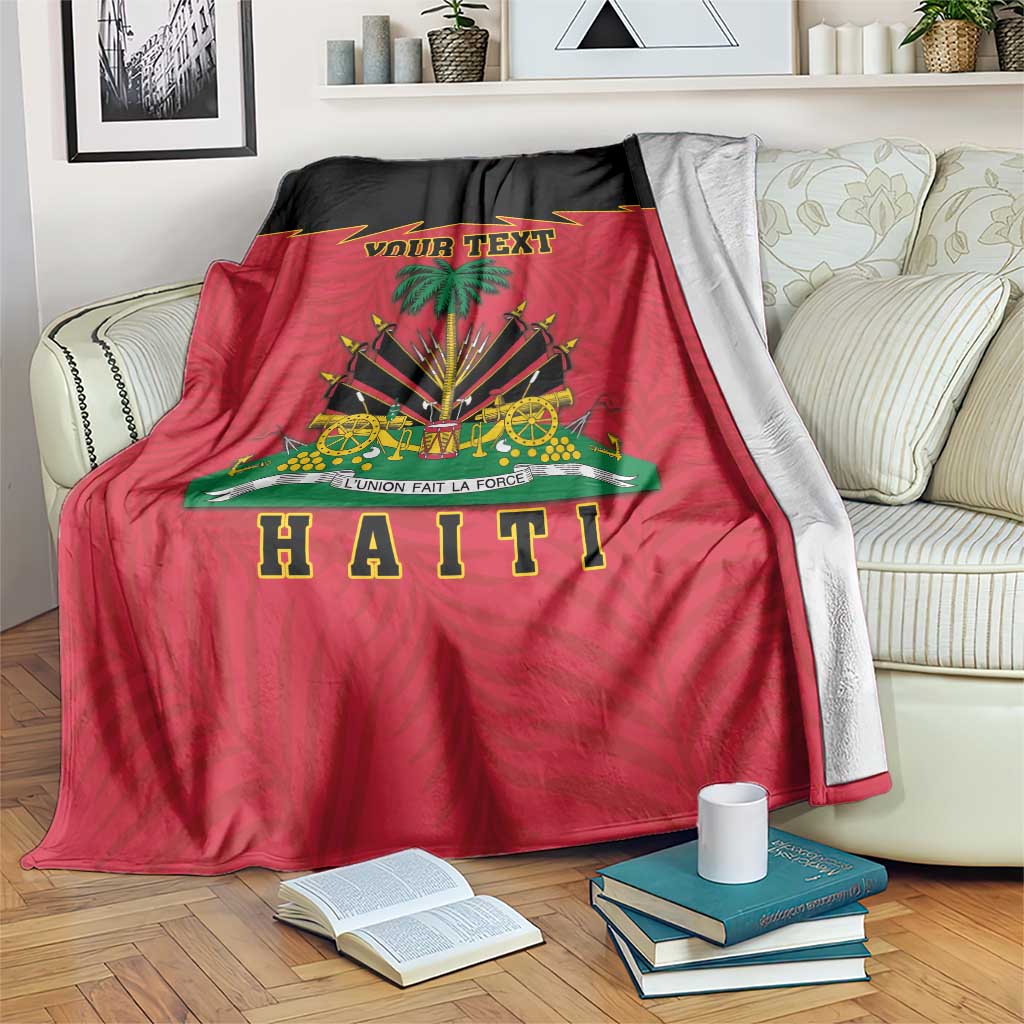 Personalized Haiti 1964 Blanket Coat Of Arms Flag Style