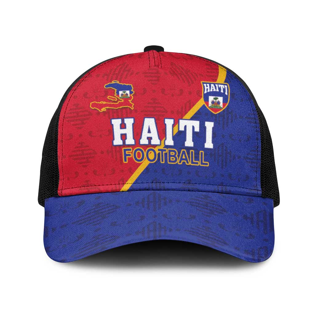 Haiti Football Baseball Net Cap Les Grenadiers - Wonder Print Shop