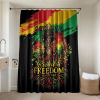 Juneteenth Rooted in Freedom Bathroom Set Black Pride African Queen