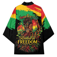 Juneteenth Rooted in Freedom Kimono Black Pride African Queen