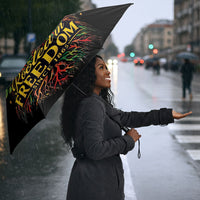 Juneteenth Rooted in Freedom Umbrella Black Pride African Queen