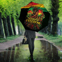 Juneteenth Rooted in Freedom Umbrella Black Pride African Queen