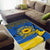 Ukraine Sunflower Peace Sign Area Rug With Folk Patterns - Wonder Print Shop