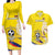 Custom Colombia Football Couples Matching Long Sleeve Bodycon Dress and Hawaiian Shirt Go Champions Unique Style - Wonder Print Shop