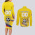 Custom Colombia Football Couples Matching Long Sleeve Bodycon Dress and Long Sleeve Button Shirt Go Champions Unique Style - Wonder Print Shop