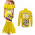 Custom Colombia Football Couples Matching Mermaid Dress and Long Sleeve Button Shirt Go Champions Unique Style