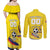 Custom Colombia Football Couples Matching Off Shoulder Maxi Dress and Long Sleeve Button Shirt Go Champions Unique Style - Wonder Print Shop