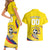 Custom Colombia Football Couples Matching Short Sleeve Bodycon Dress and Hawaiian Shirt Go Champions Unique Style - Wonder Print Shop