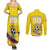 Custom Colombia Football Couples Matching Summer Maxi Dress and Long Sleeve Button Shirt Go Champions Unique Style - Wonder Print Shop