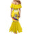 Custom Colombia Football Family Matching Mermaid Dress and Hawaiian Shirt Go Champions Unique Style - Wonder Print Shop