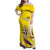 Custom Colombia Football Family Matching Off Shoulder Maxi Dress and Hawaiian Shirt Go Champions Unique Style - Wonder Print Shop