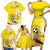 Custom Colombia Football Family Matching Short Sleeve Bodycon Dress and Hawaiian Shirt Go Champions Unique Style - Wonder Print Shop