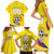 Custom Colombia Football Family Matching Short Sleeve Bodycon Dress and Hawaiian Shirt Go Champions Unique Style - Wonder Print Shop