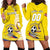 Custom Colombia Football Hoodie Dress Go Champions Unique Style - Wonder Print Shop