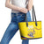 Custom Colombia Football Leather Tote Bag Go Champions Unique Style - Wonder Print Shop