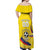 Custom Colombia Football Off Shoulder Maxi Dress Go Champions Unique Style - Wonder Print Shop