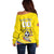 Custom Colombia Football Off Shoulder Sweater Go Champions Unique Style - Wonder Print Shop