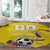 Custom Colombia Football Round Carpet Go Champions Unique Style