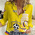 Custom Colombia Football Women Casual Shirt Go Champions Unique Style