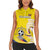 Custom Colombia Football Women Sleeveless Polo Shirt Go Champions Unique Style - Wonder Print Shop