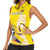 Custom Colombia Football Women Sleeveless Polo Shirt Go Champions Unique Style - Wonder Print Shop