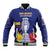 Custom Colombia Football Baseball Jacket 2024 Copa America - Wonder Print Shop