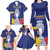 Custom Colombia Football Family Matching Long Sleeve Bodycon Dress and Hawaiian Shirt 2024 Copa America - Wonder Print Shop