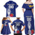 Custom Colombia Football Family Matching Off Shoulder Maxi Dress and Hawaiian Shirt 2024 Copa America - Wonder Print Shop