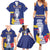 Custom Colombia Football Family Matching Summer Maxi Dress and Hawaiian Shirt 2024 Copa America - Wonder Print Shop