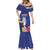 Custom Colombia Football Mermaid Dress 2024 Copa America - Wonder Print Shop