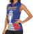 Custom Colombia Football Women Sleeveless Polo Shirt 2024 Copa America - Wonder Print Shop