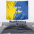 Personalized Ukraine Independence Day Tapestry Peace Dove Sunflower