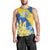 Custom Ukraine Independence Day Men Tank Top Dove Of Peace With Grunge Pattern - Wonder Print Shop