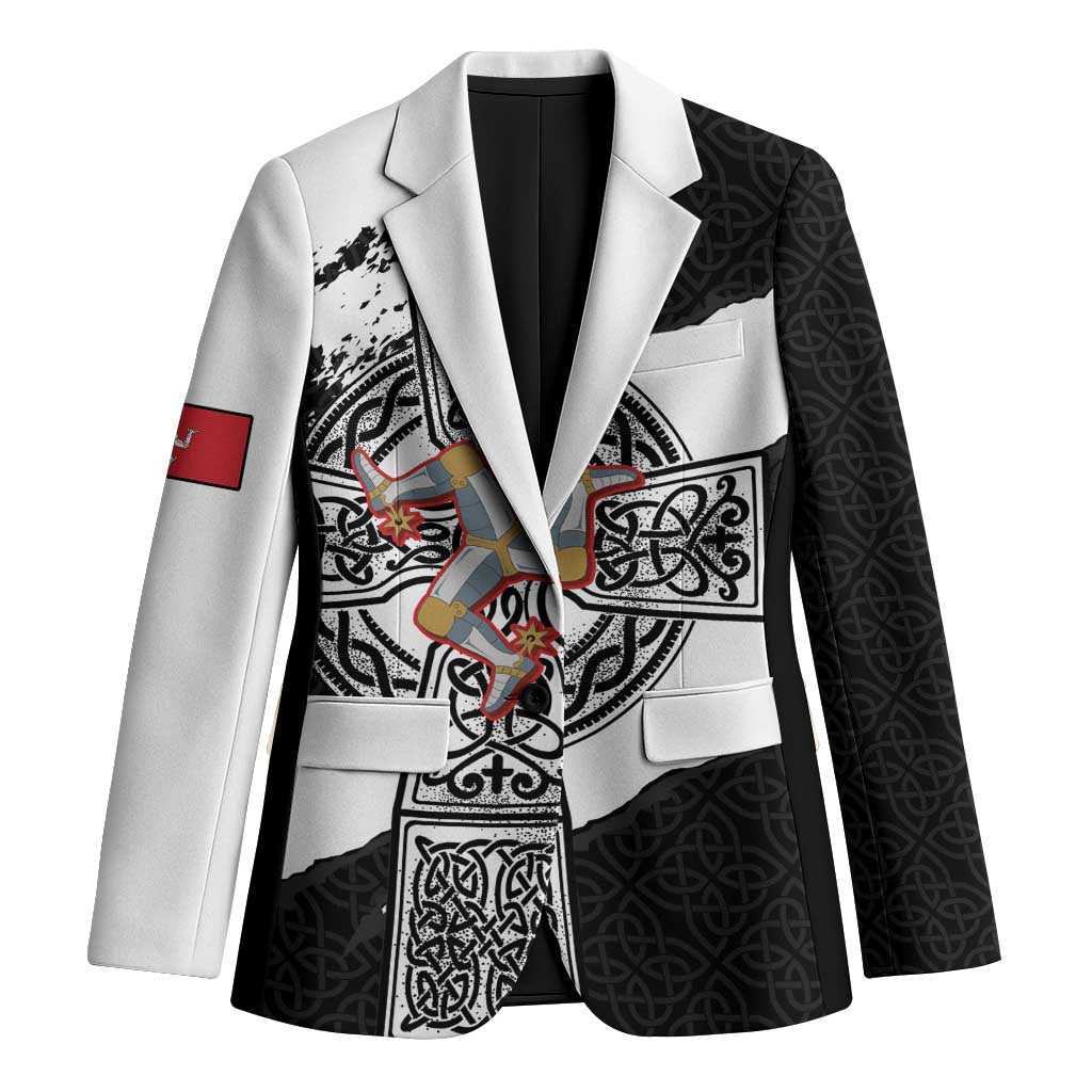 Isle of Man Celtic Cross Blazer Triskelion Emblem - Wonder Print Shop