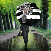 Isle of Man Celtic Cross Umbrella Triskelion Emblem - Wonder Print Shop