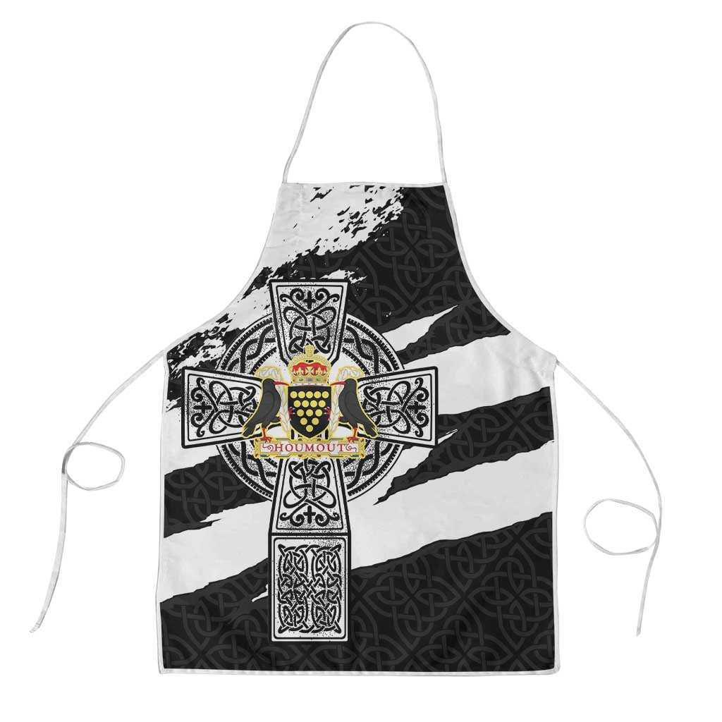 Cornwall Celtic Cross Apron Coat Of Arms - Wonder Print Shop