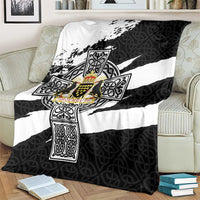 Cornwall Celtic Cross Blanket Coat Of Arms - Wonder Print Shop