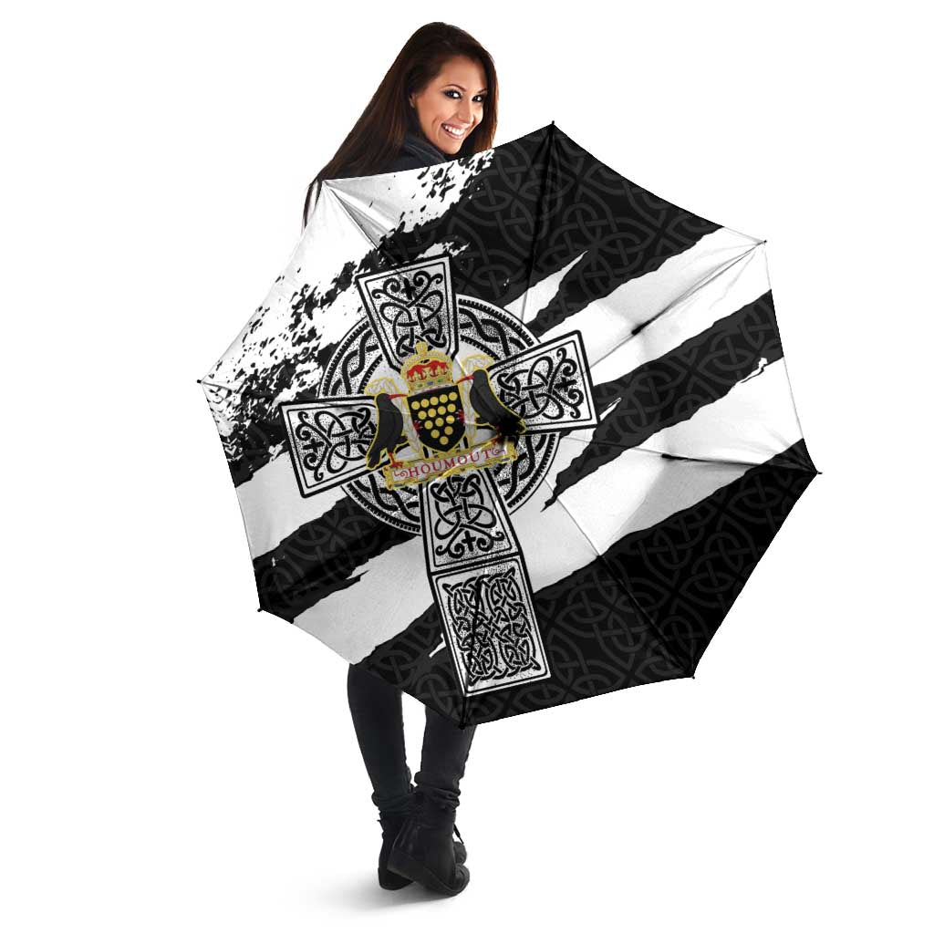 Cornwall Celtic Cross Umbrella Coat Of Arms - Wonder Print Shop