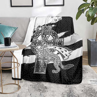 Brittany Celtic Cross Blanket Celtic Pattern - Wonder Print Shop