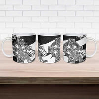 Brittany Celtic Cross Ceramic Mug Celtic Pattern - Wonder Print Shop