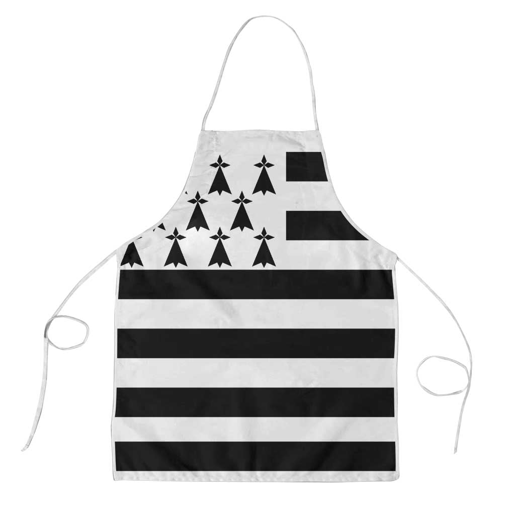 Brittany Flag Style Apron Kentoch Mervel Eget Bezan Saotret - Wonder Print Shop