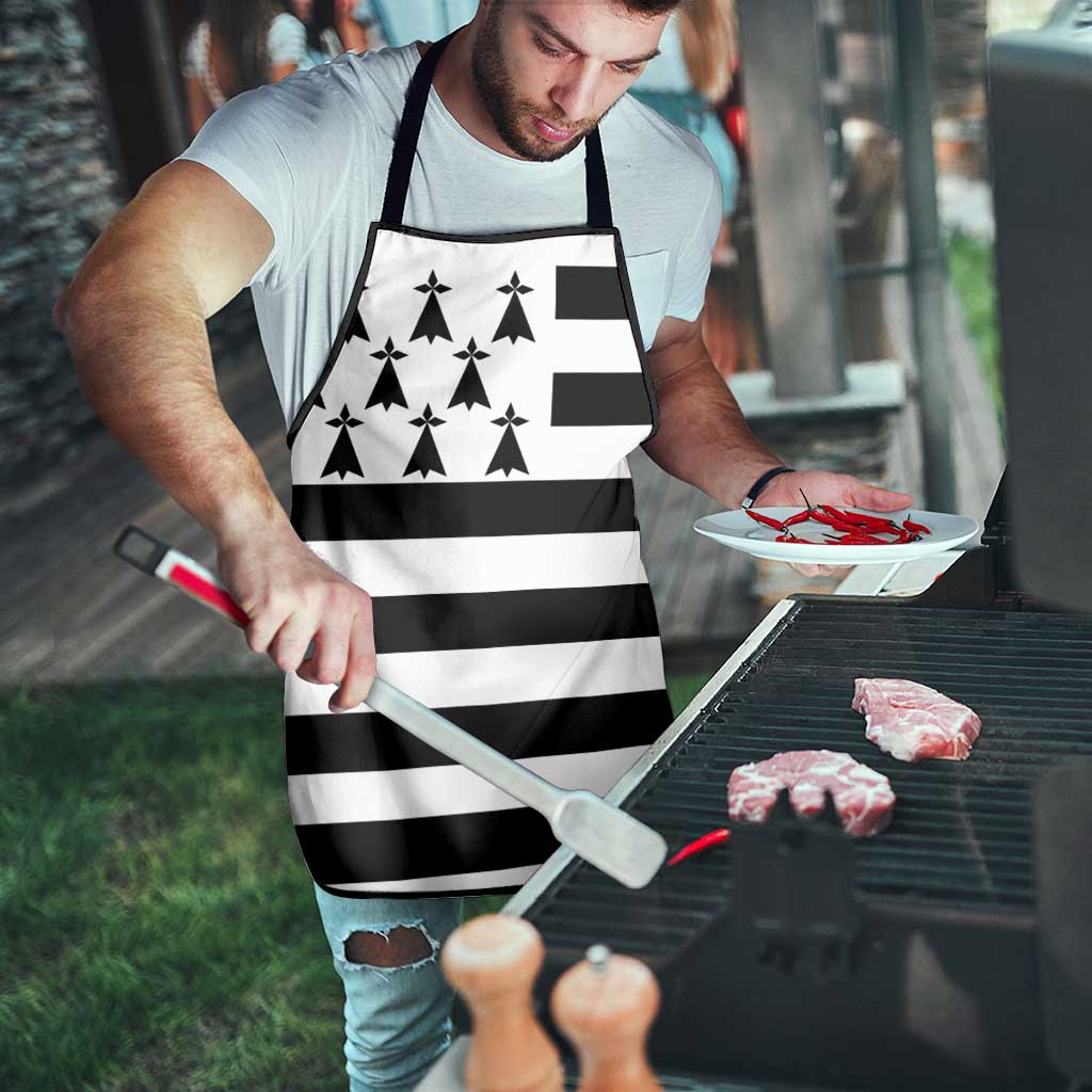 Brittany Flag Style Apron Kentoch Mervel Eget Bezan Saotret - Wonder Print Shop
