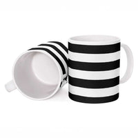 Brittany Flag Style Ceramic Mug Kentoch Mervel Eget Bezan Saotret - Wonder Print Shop